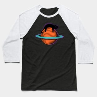 Cat sleeping space Baseball T-Shirt